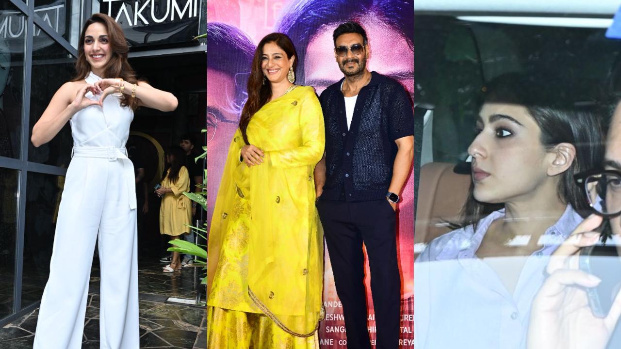 Spotted in the city: Kiara Advani, Ajay Devgn, Sara Ali Khan and others