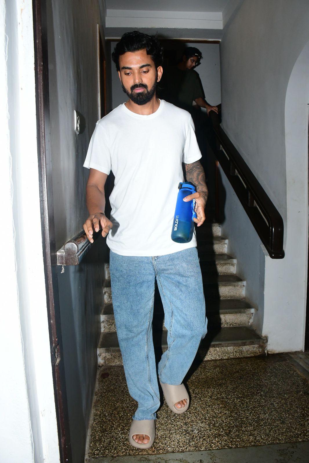 KL Rahul was clicked in the city