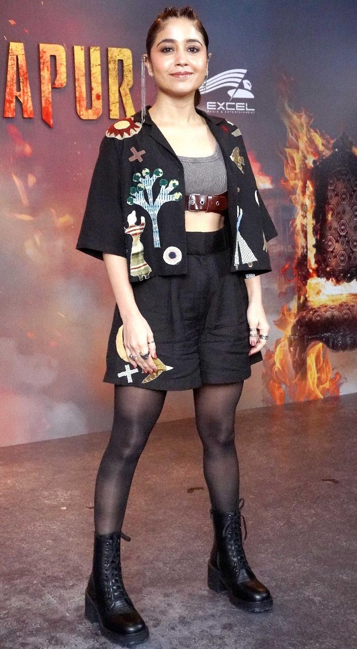 Shweta Tripathi opted for a badass all black look