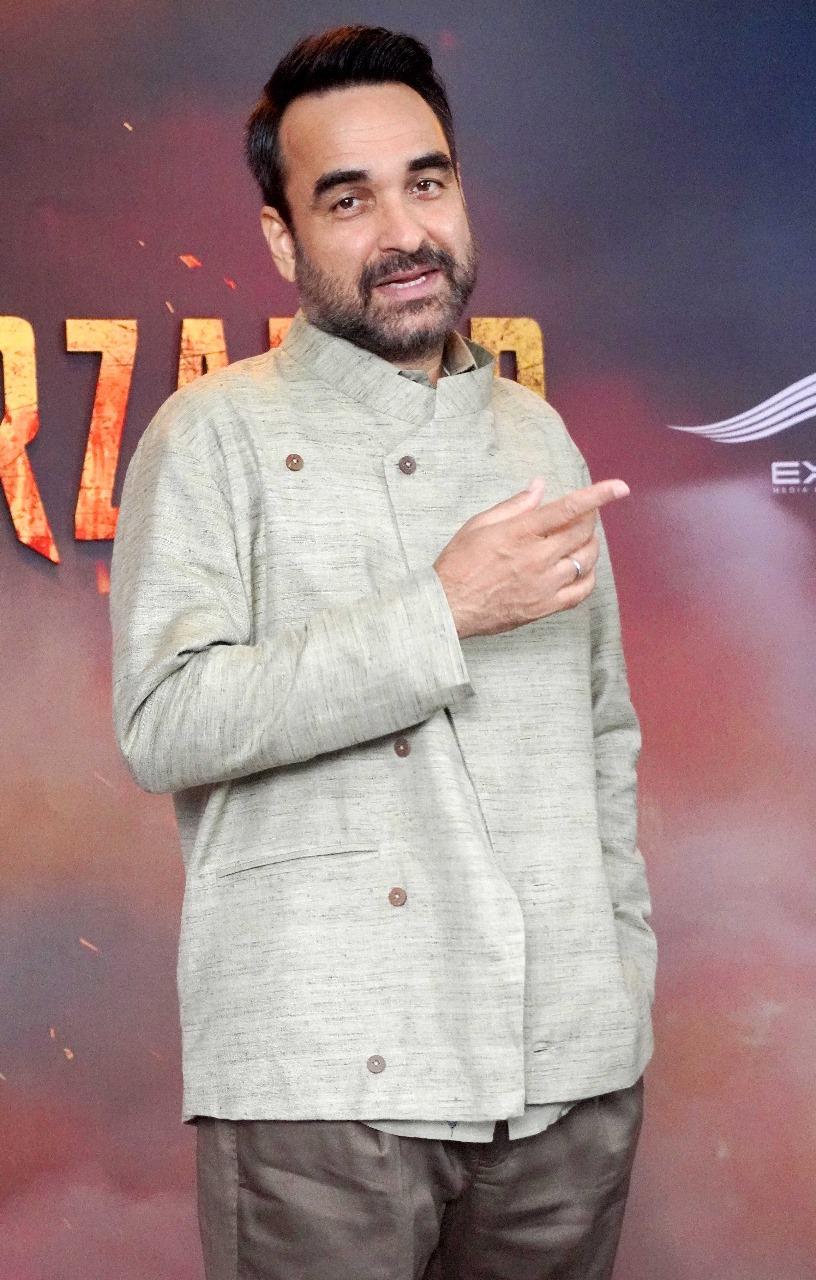 Pankaj Tripathi channelled his inner Kalin Bhaiya at the promotional event