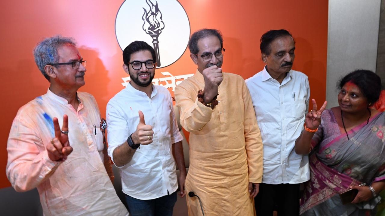 According to the Election Commission, in Maharashtra, the BJP has won eight seats and is leading on two.