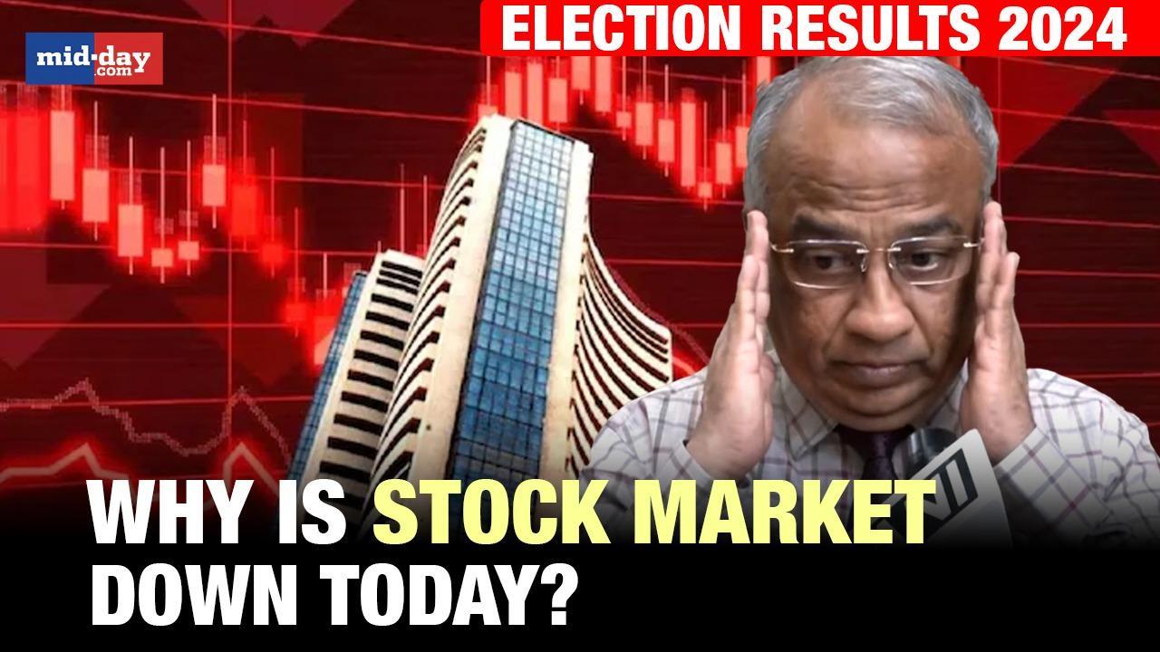 Lok Sabha Election Results 2024 Why Is Stock Market Crashing Down Today?