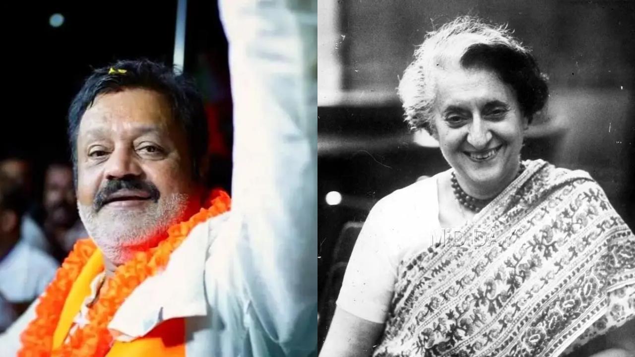 BJP's MP Suresh Gopi calls Indira Gandhi 