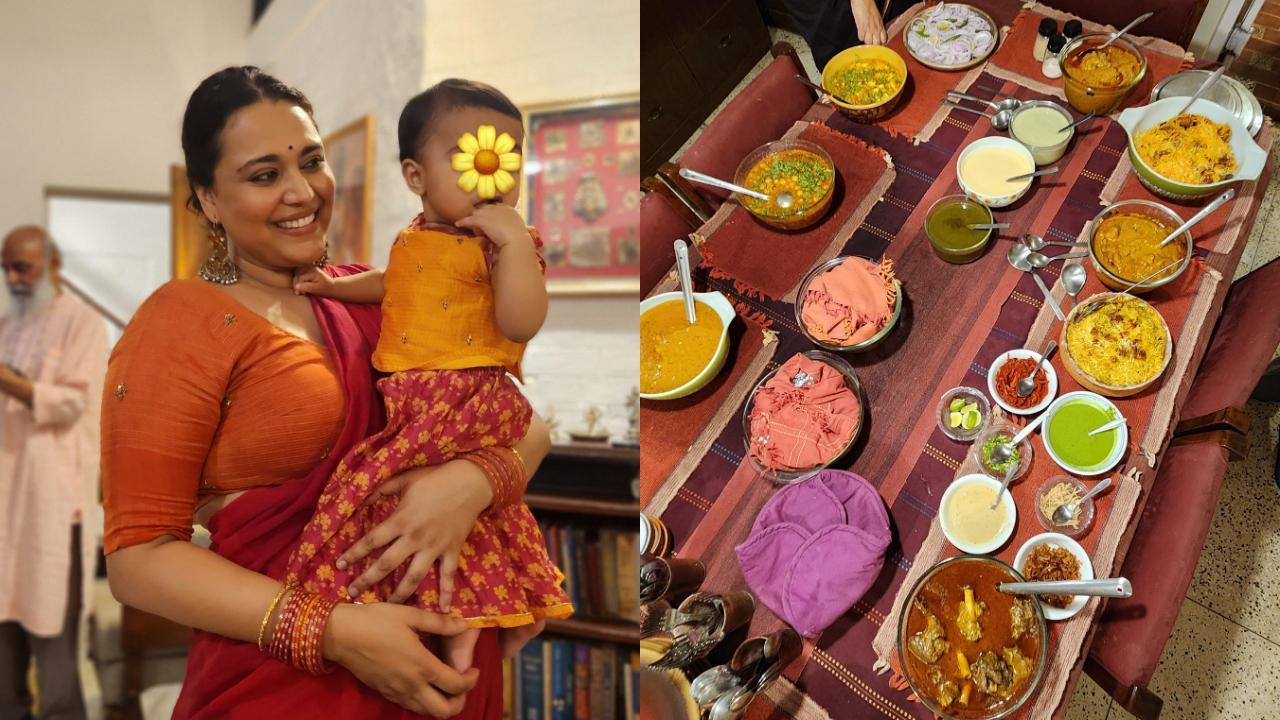 Swara Bhasker’s vegetarian parents host a Bakri Eid dinner