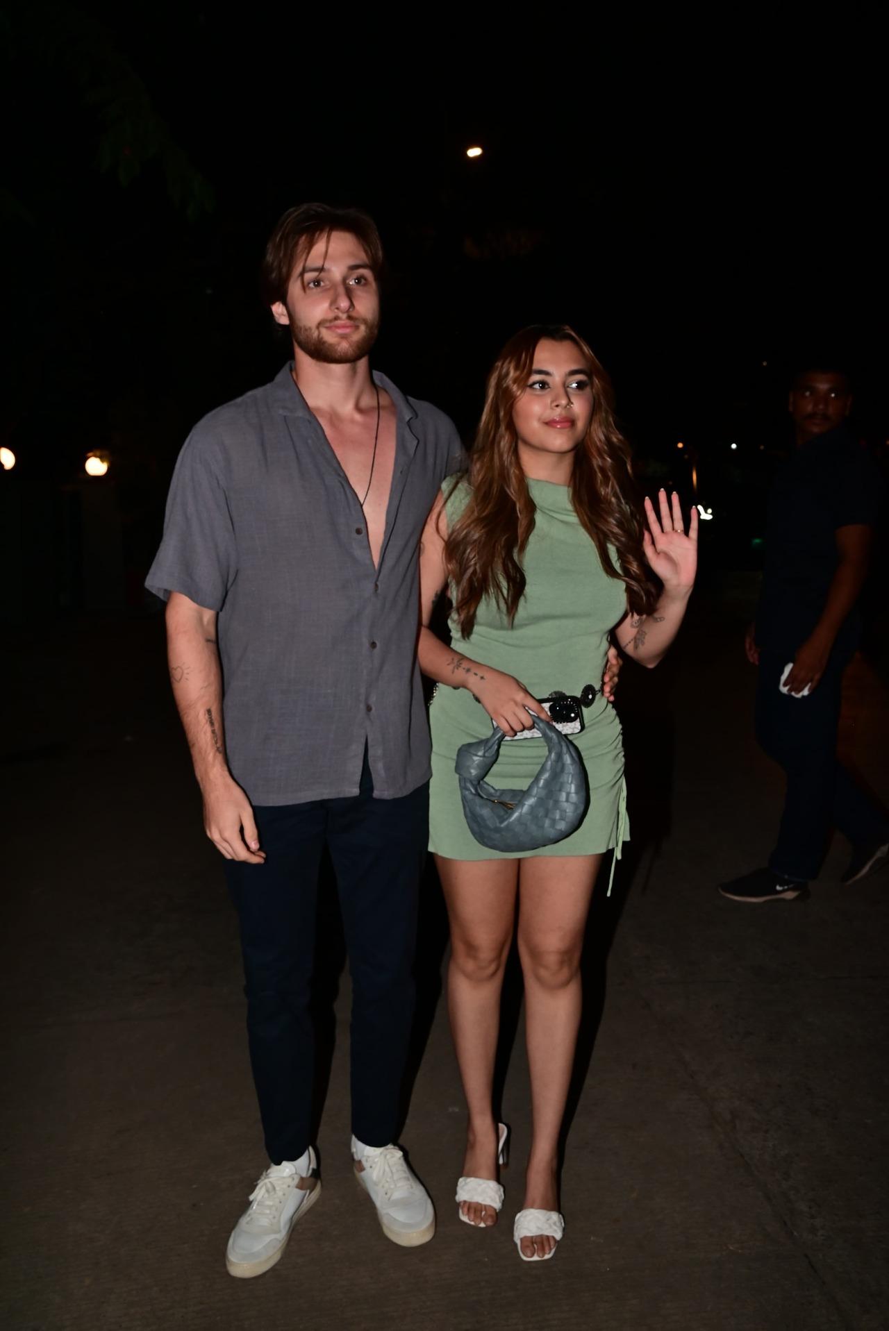 Anurag Kashyap's daughter Aaliyah Kashyap with her fiance