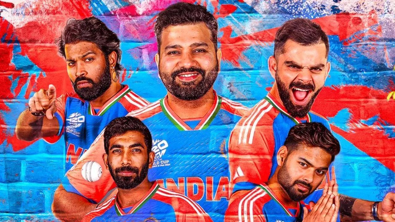 Rohit Sharma, Virat Kohli, Jasprit Bumrah, Hardik Pandya and Rishabh Pant (Pic: File Pic)