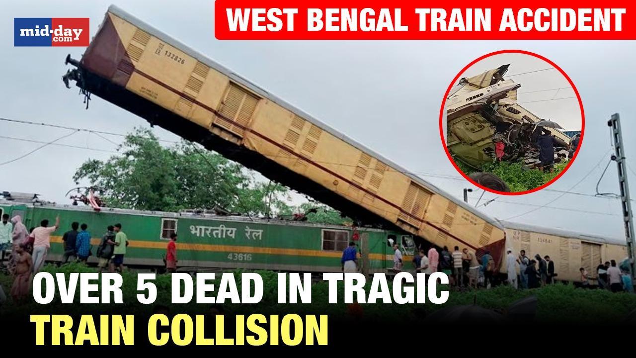 West Bengal Train Mishap: Kanchanjunga Express Collides With Goods Train, 5 Dead