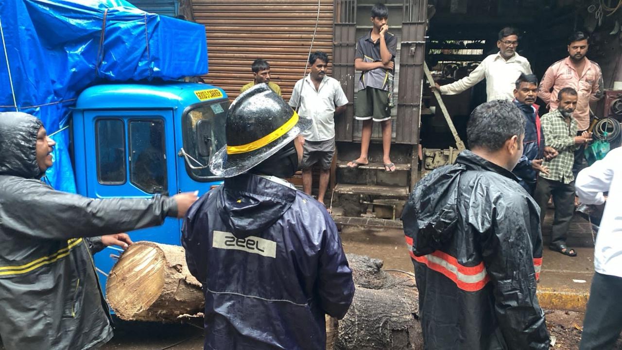 A 33-year-old fire brigade official was injured in the incident, the officials said on Thursday