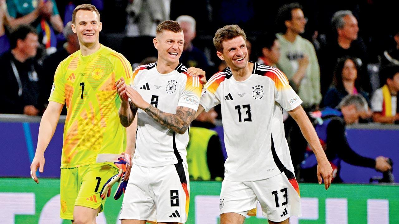 Golden trio lead Germany’s push for Euro glory