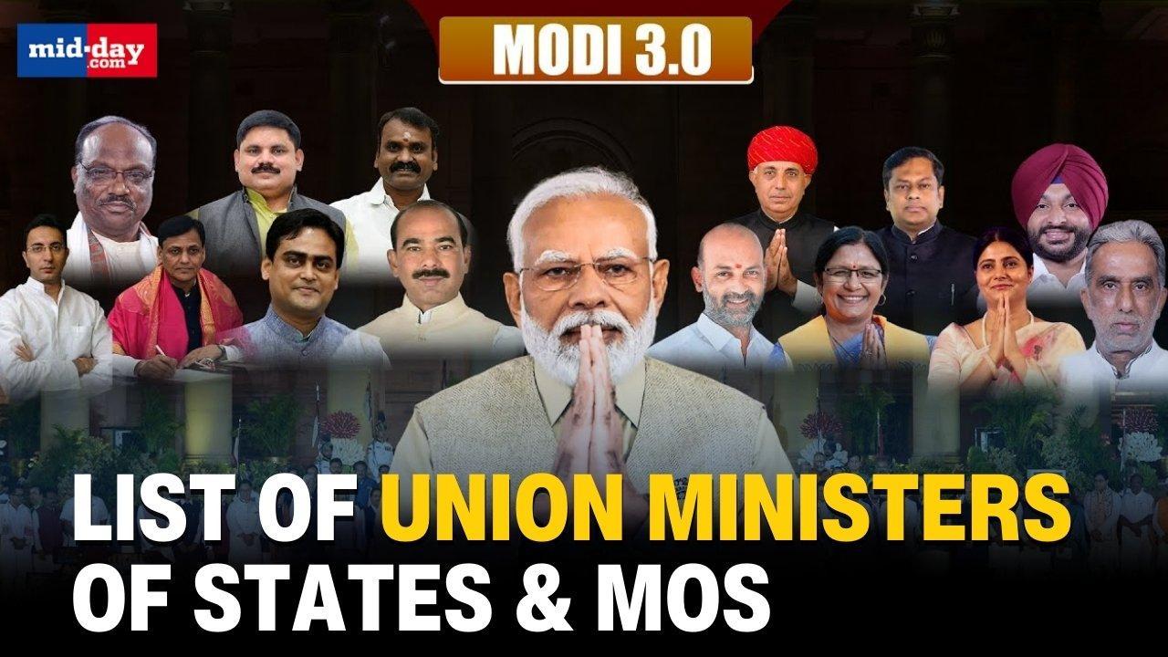  Modi 3.0: List Of Union Ministers Of States & MoS (Independent Charge)