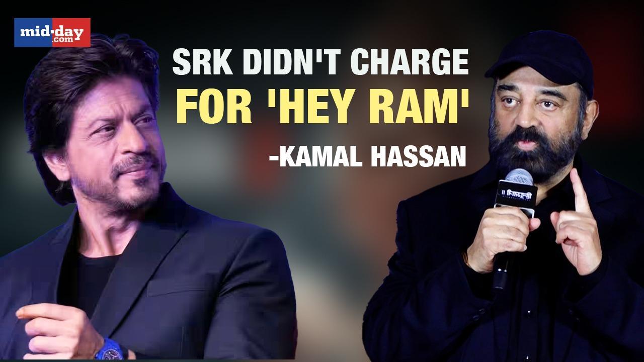 Indian 2 trailer: Kamal Haasan reveals that SRK didn’t take remuneration