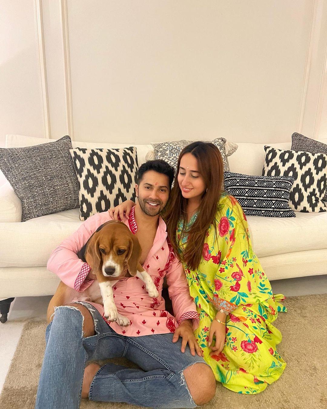Earlier this year, in February, Varun and Natasha shared the news about their pregnancy. 