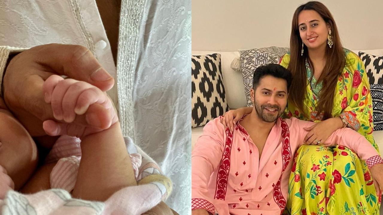  Varun Dhawan shares adorable FIRST glimpse of daughter on Father's Day