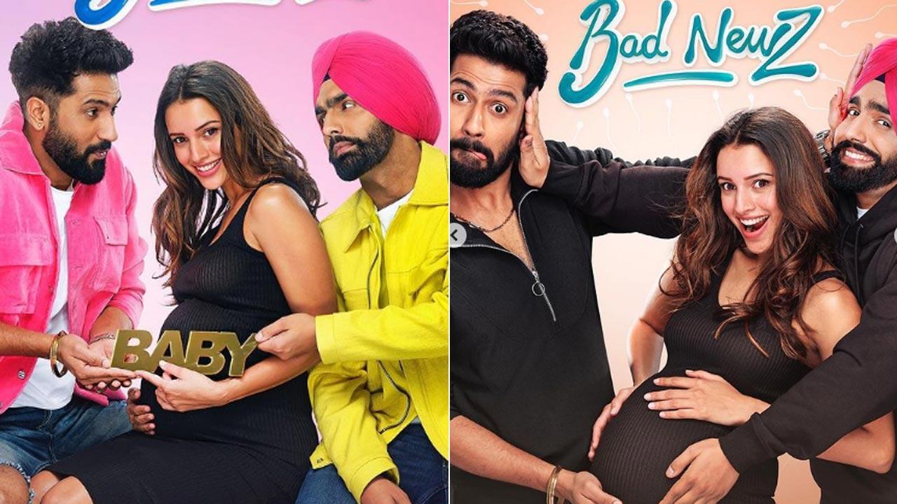 'Bad Newz': Check out new posters of 'dono baap' Vicky Kaushal, Ammy Virk