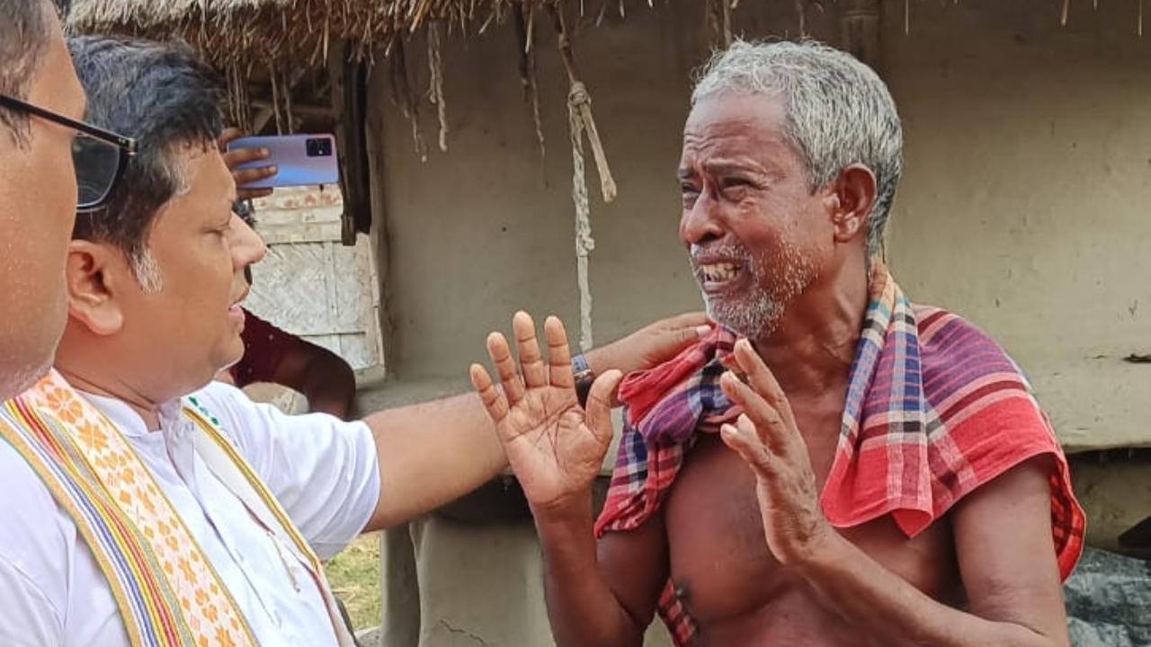 Meanwhile, BJP State president Dr. Sukanta Majumdar met BJP functionaries affected post-poll violence in various areas including Canning Kultali of Jayanagar Constituency District 