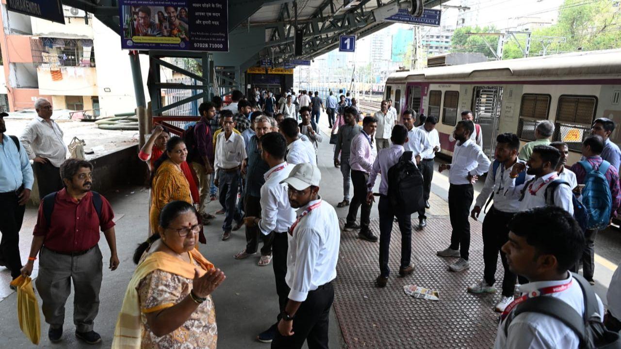 The disruption rendered some track-changing points inoperative, causing significant delays, said Western Railway officials.