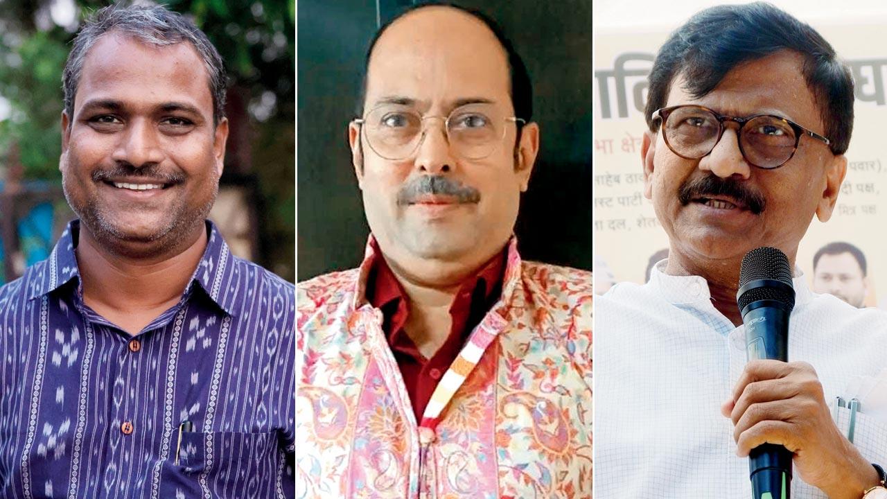 Sanjay Patil, political analyst; Sandeep Pradhan, Senior Assistant Editor, Lokmat; Sanjay Raut has been vocal about NDA’s attempt to create rifts between Marathi and Gujarati populous, a point he drove home in his MVA rally	in Borivali, this May. File pic/Anurag Ahire