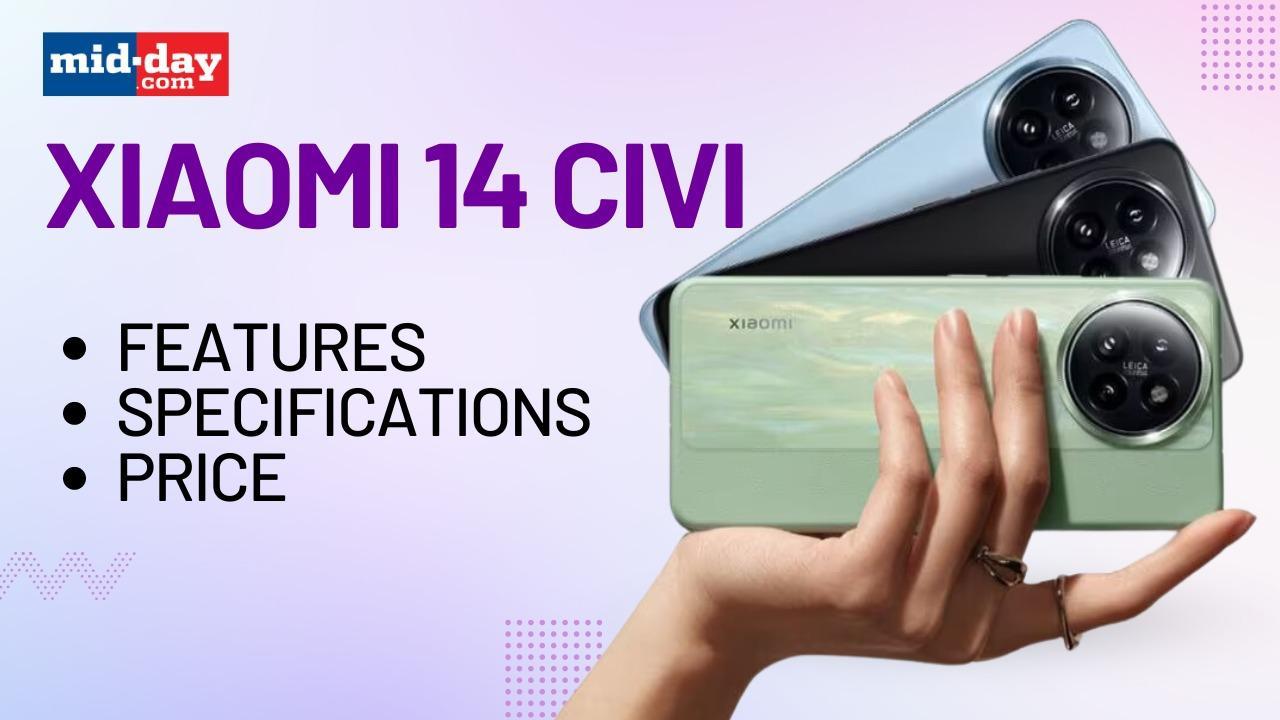 Xiaomi 14 Civi Launched In India! Key Features, Specs & Price Revealed | WATCH