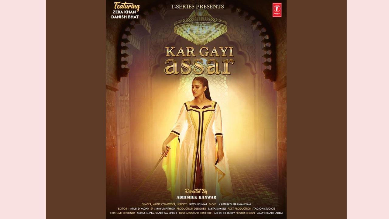 Debutante Glamour and Gymnast Launched in a Music Video: Zeba Khan Brings the Heat in “Kar Gayi Assar” with Danish Bhat
