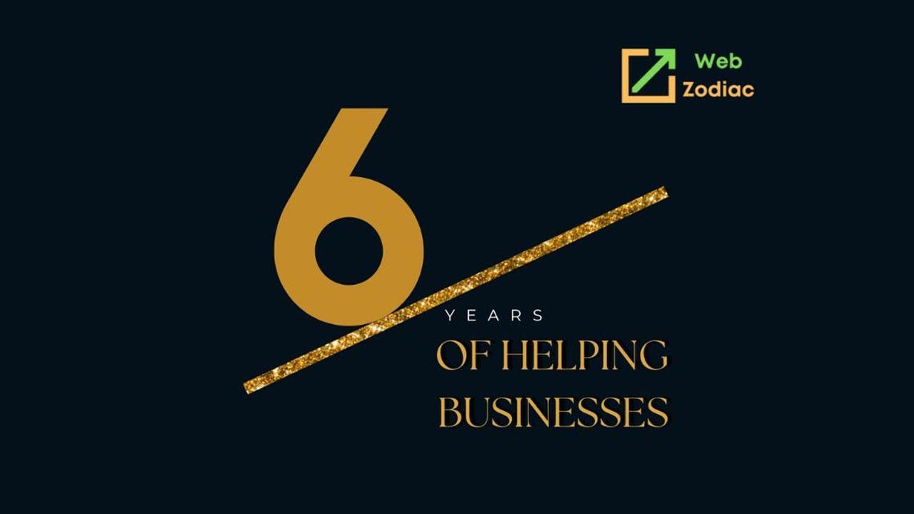 Web Zodiac Celebrates 6 Years of Excellence in Digital Marketing