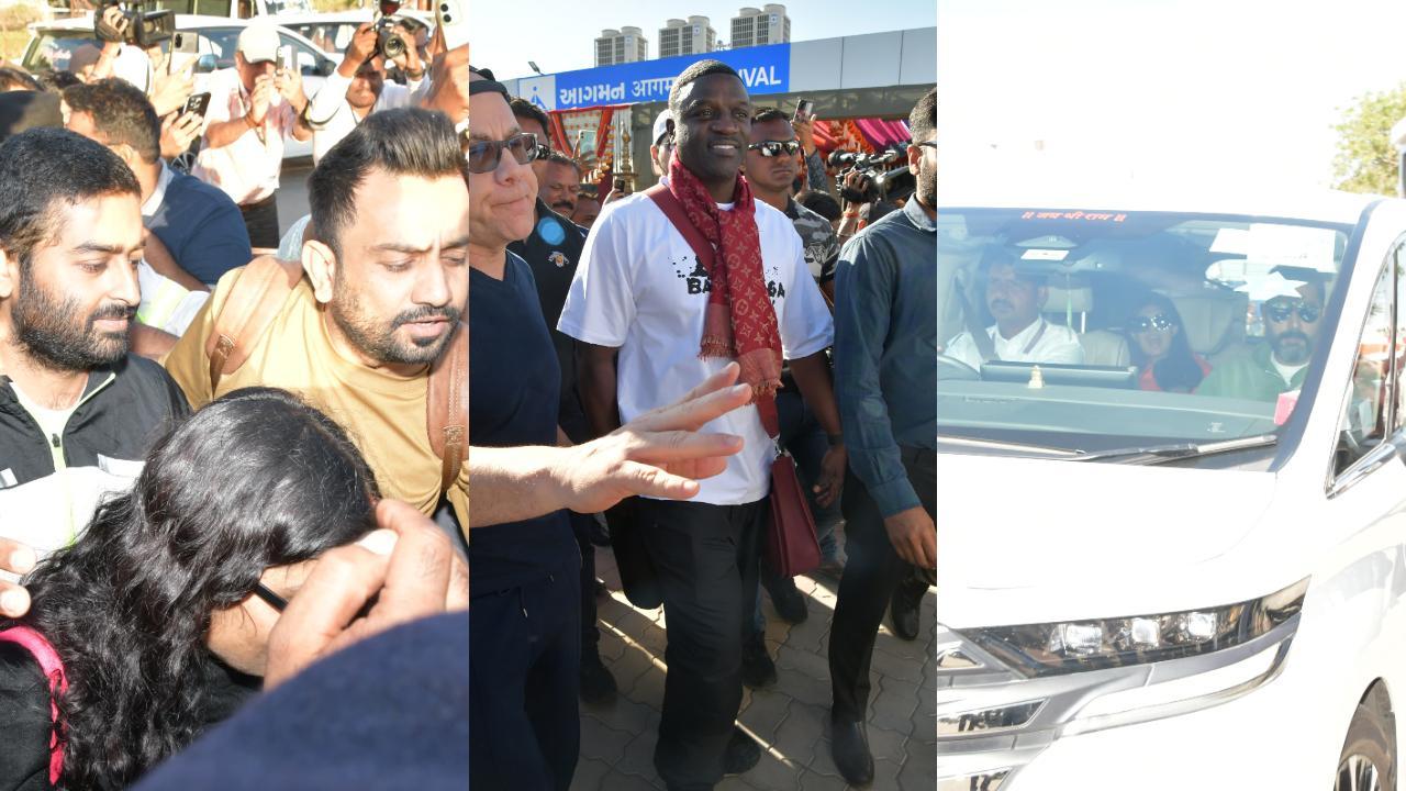 Akon, Bachchans, Arijit Singh arrive in Jamnagar for Anant-Radhika's pre-wedding