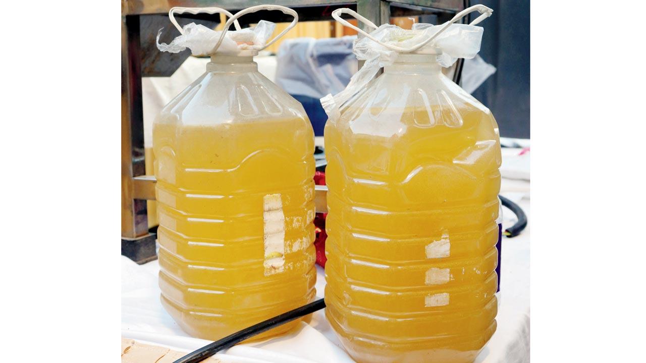 Bio enzyme made from fruit peels