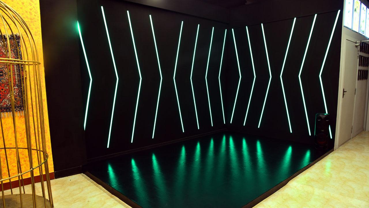 Rhythm Lounge, a compact dance floor. Pics/Nimesh Dave