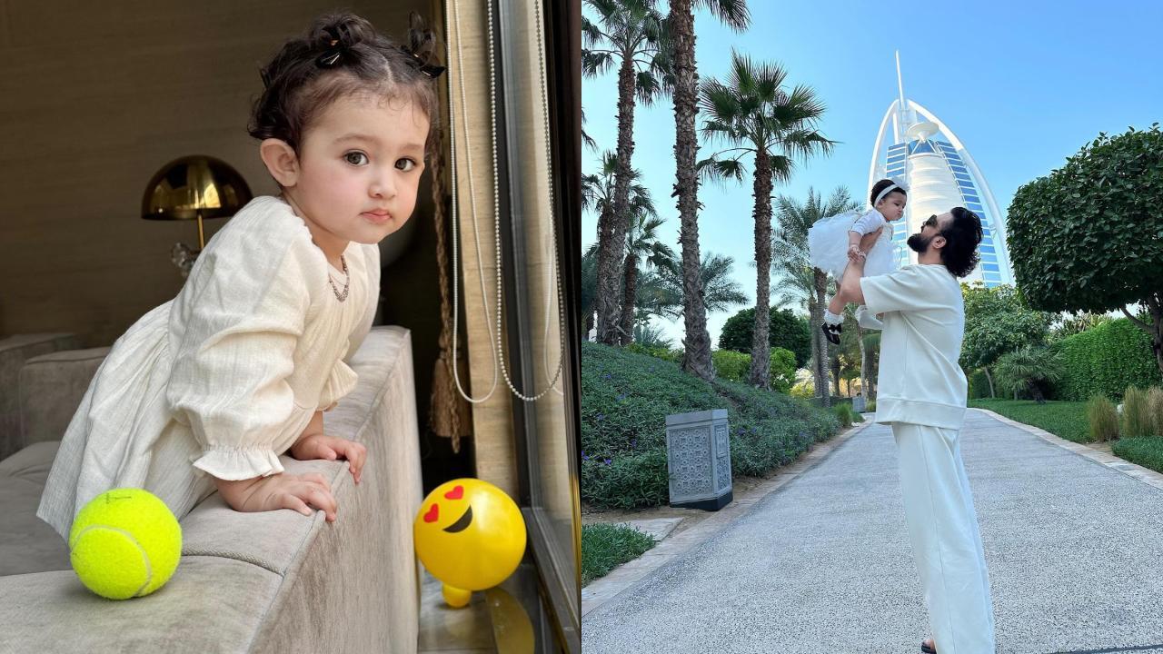 Atif Aslam reveals baby girl Haleema's face, netizens can't stop gushing