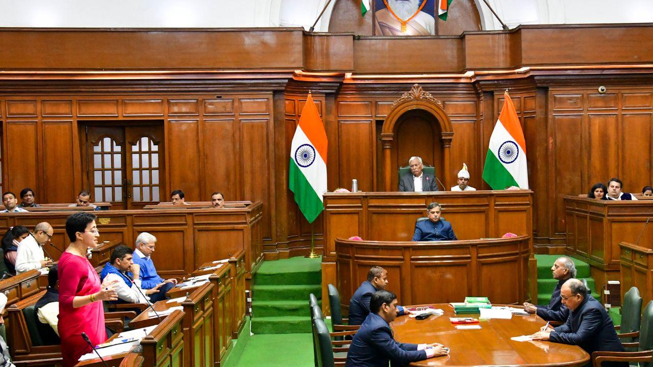 By doing so, she acknowledged their support and guidance in the absence of Sisodia, who was arrested by the CBI in connection with the Delhi excise policy case.