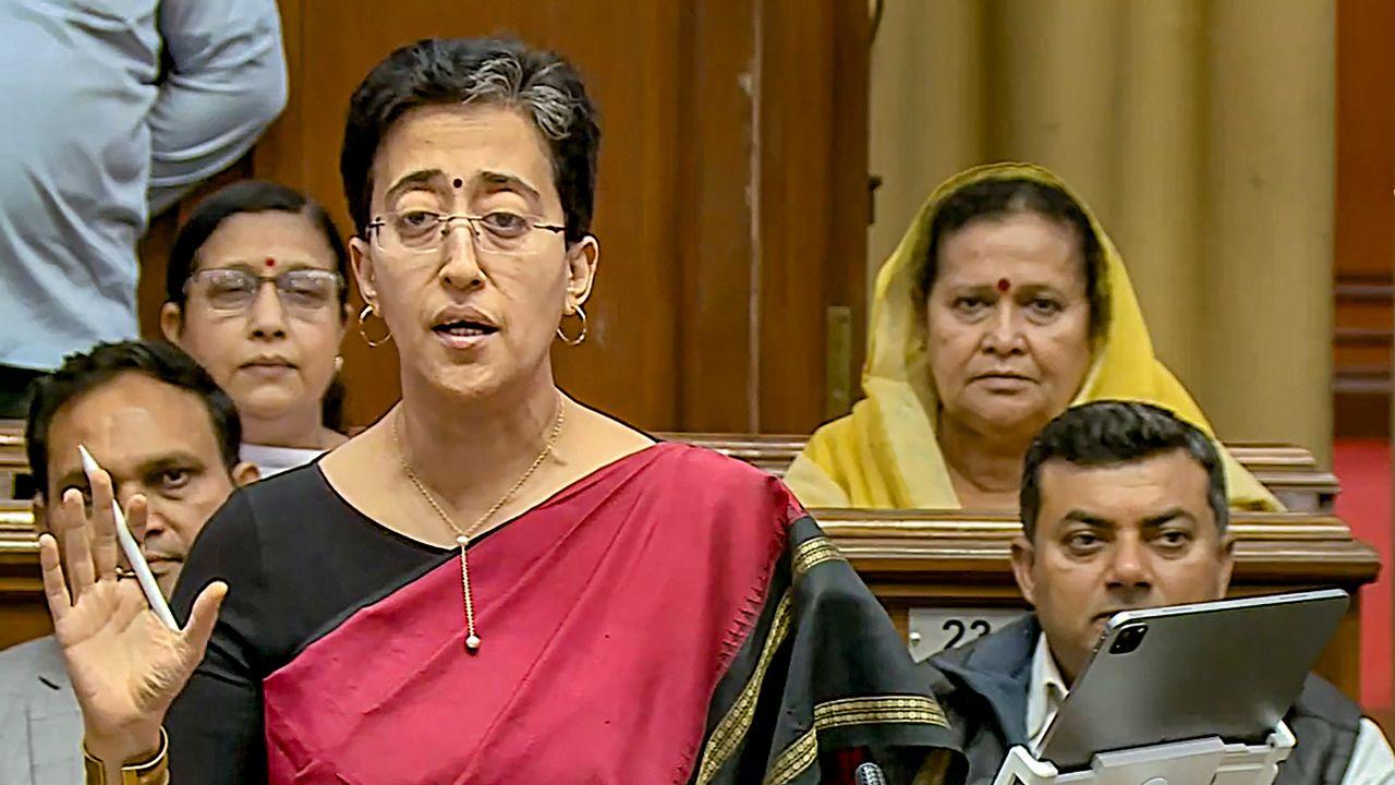 Atishi, during her speech, reflected on her journey from hearing Manish Sisodia's budget speeches since 2015 to presenting her maiden budget in the Delhi Assembly.