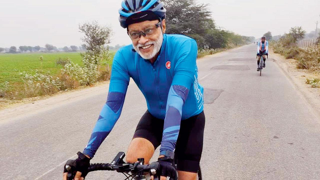 Avtar Saini. PIC COURTESY/MUMBAICYCLINGENTHUSIASTS on Facebook 