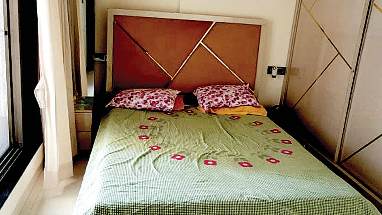 The bedroom after being renovated