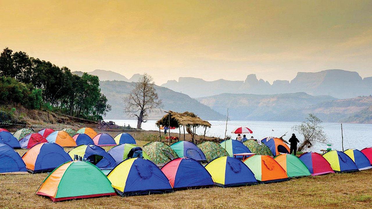 The camping site in Igatpuri. Pic Courtesy/treksandtrails.org