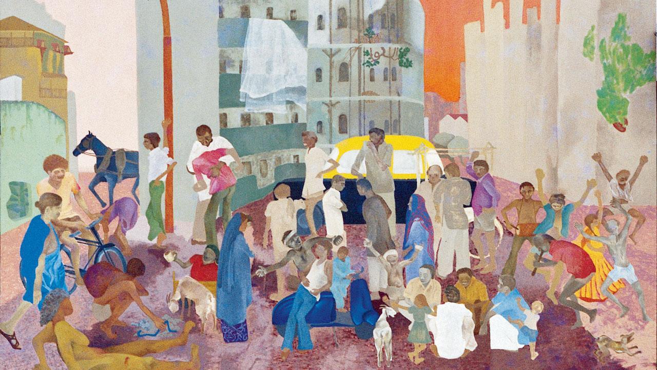 Ranjit Hoskote’s book on late Gieve Patel’s art explores the artist as painter