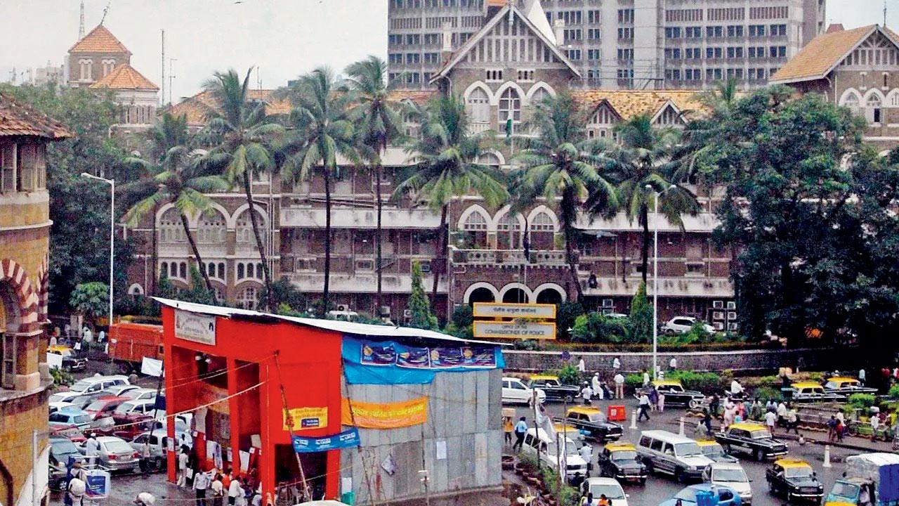 Office of the Commissioner of Mumbai Police in Crawford Market