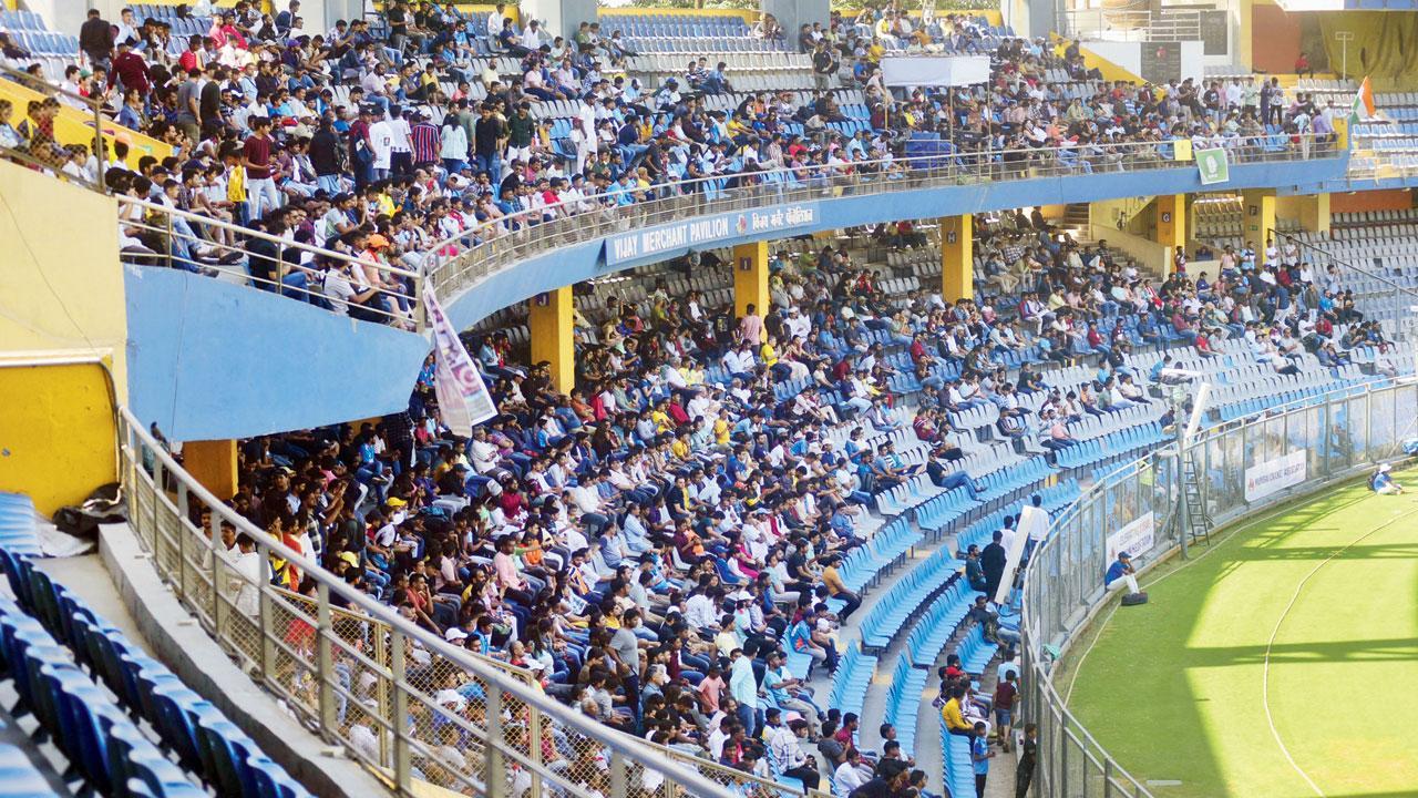 Cricket fans want to watch Ranji final from North Stand