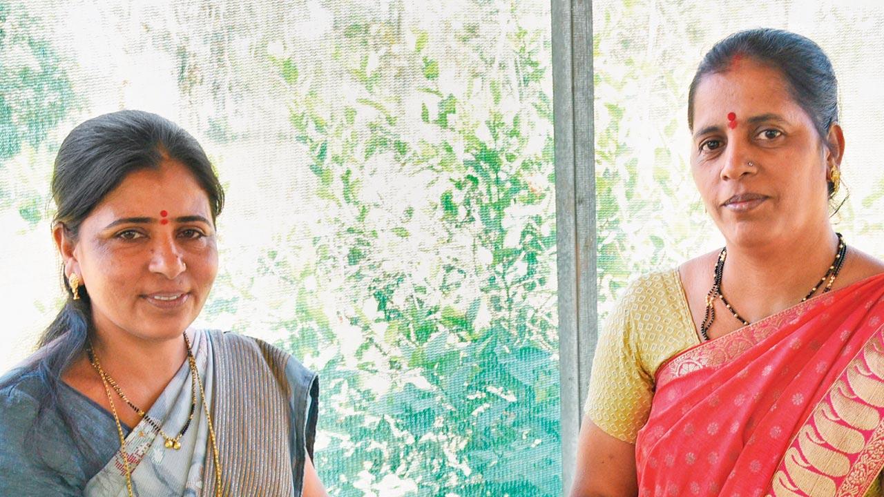 Vishakha Nipurte and Sadhana Chaudhari