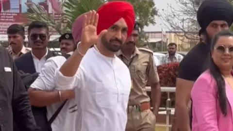 Anant-Radhika pre-wedding updates: On the second day of the celebration, superstar singer Diljit Dosanjh was spotted at the airport, arriving in Jamnagar. Read More