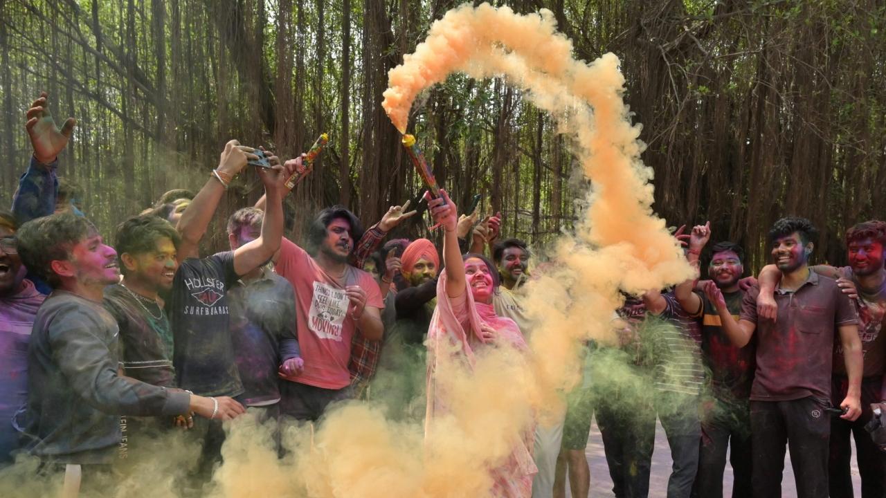 In Maharashtra and Gujarat, Holi celebrations take on a unique flavor with the tradition