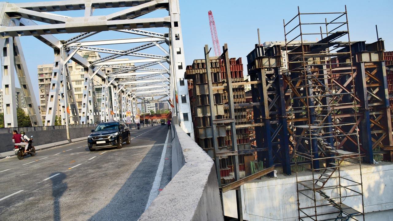 Officials informed the residents that a delay in procuring steel girders from a manufacturing factory in Ambala that got flooded in last year’s monsoon  had led to a hurdle