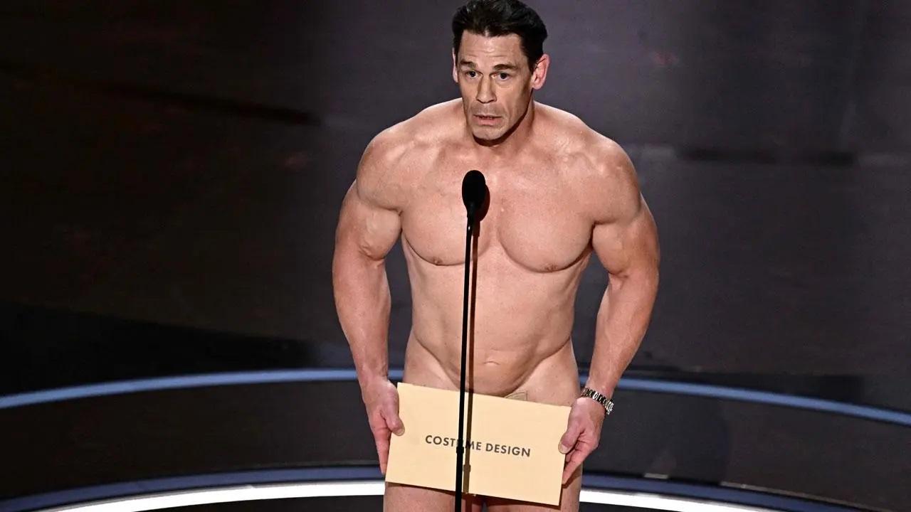 Bizarre! Oscars 2024: Why John Cena appeared naked on stage