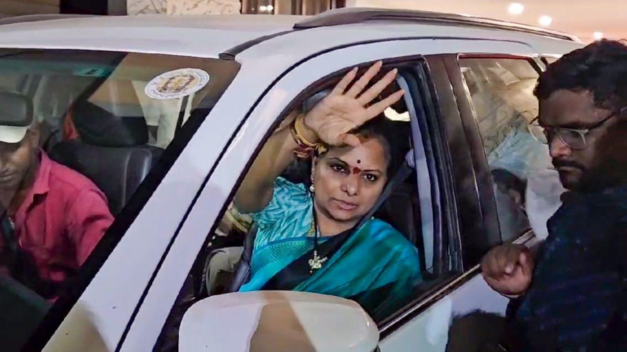 BRS leader K Kavitha, late on Friday, was arrested by the Enforcement Directorate (ED) from Hyderabad in connection with Delhi excise policy case.