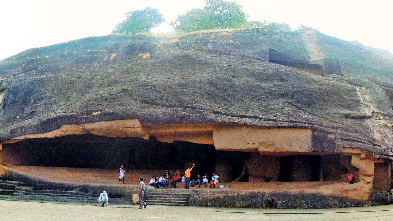 Kanheri Caves. Pic Courtesy/wikimedia commons
