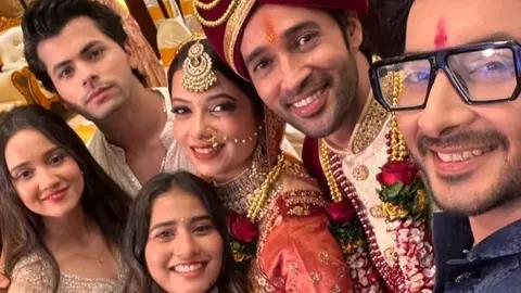 Karan Sharma and Pooja Singh are now married, the love birds have tied the knot in a dreamy North Indian-style wedding ceremony. Read the full story here