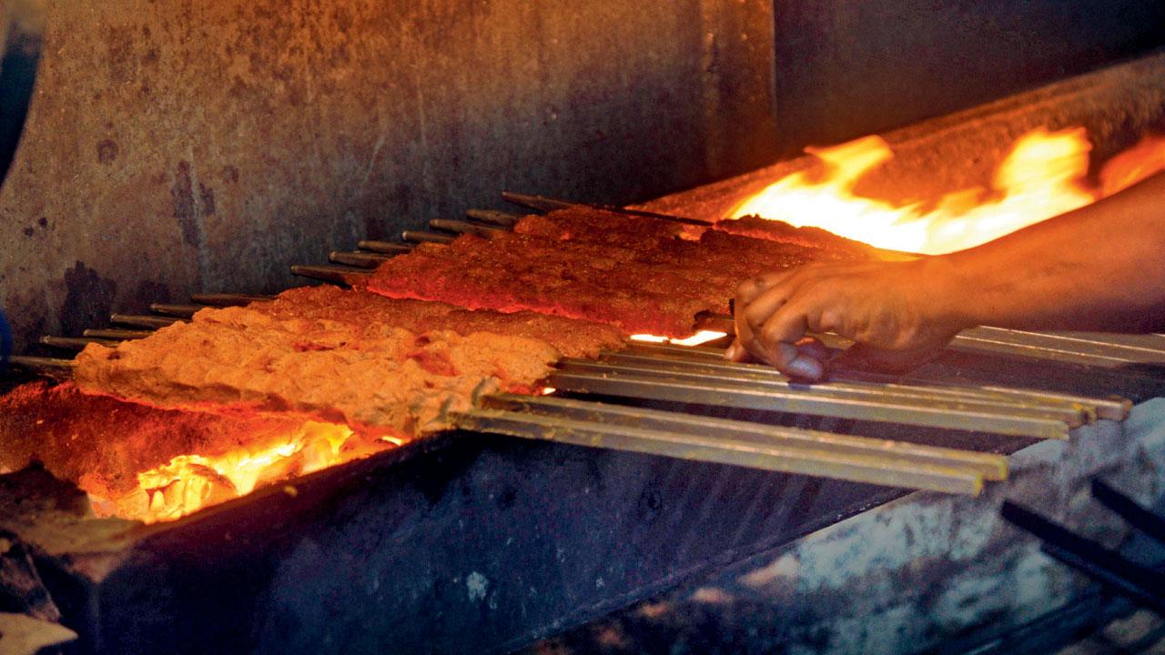 Farid Seekh Corner in Jogeshwari is a culinary gem known for the juiciest kebabs in town