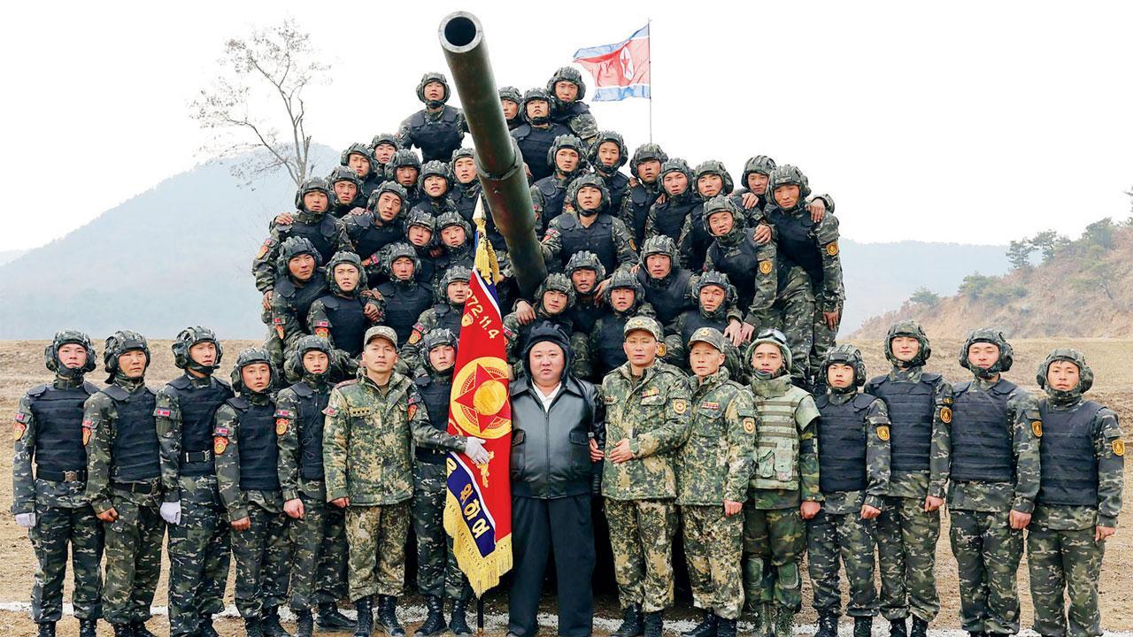 Kim Jong-Un tests new tank, tells troops to prepare for war