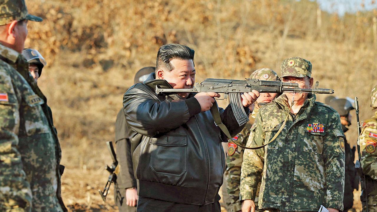 NK calls for stronger war fighting abilities