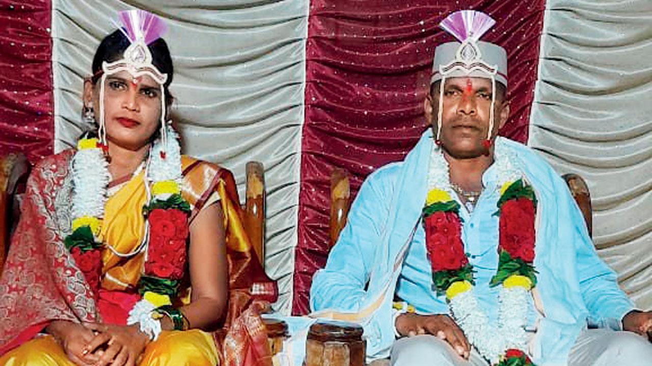 Victim Sameer Lot after marrying Rupali