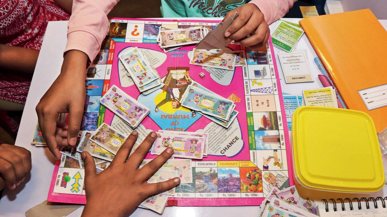 Kids from Khan’s NGO, Parcham, have been coming over to play games and spend their free time away from school and home
