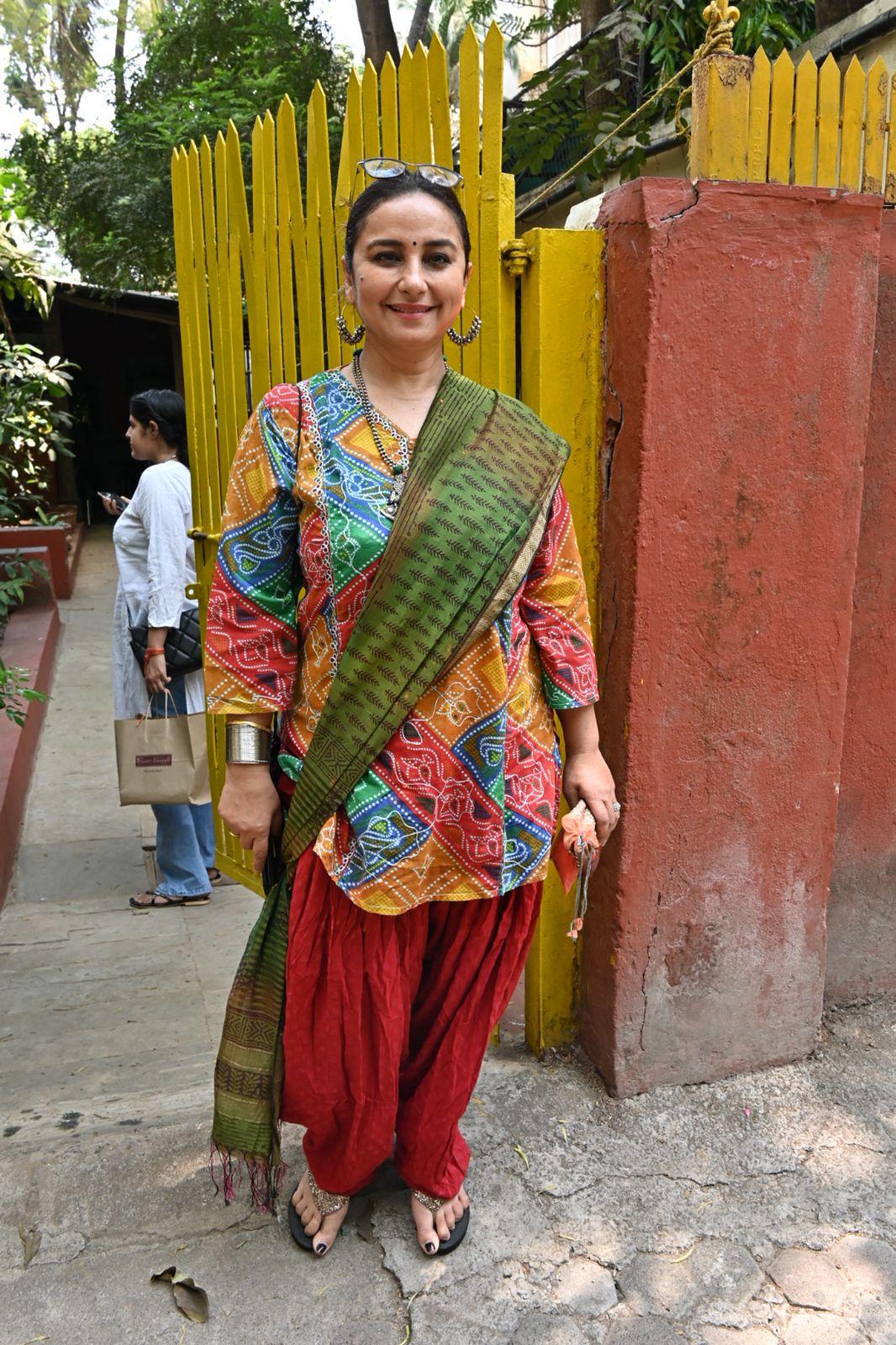 Divya Dutta also came to be a part of the grand bash